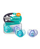 Tommee Tippee 2X 6-18M ANYTIME Soother (Green Purple) image number 2
